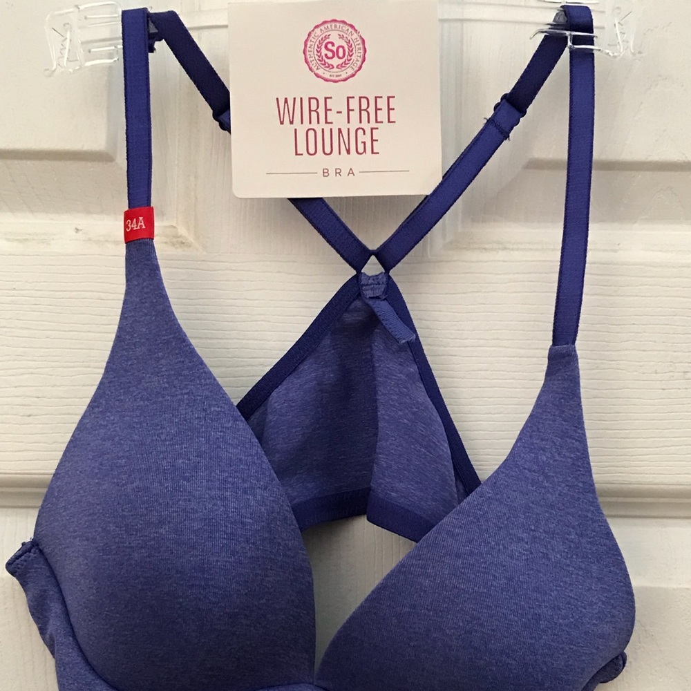 Deep Blue relax Bra. 34 A